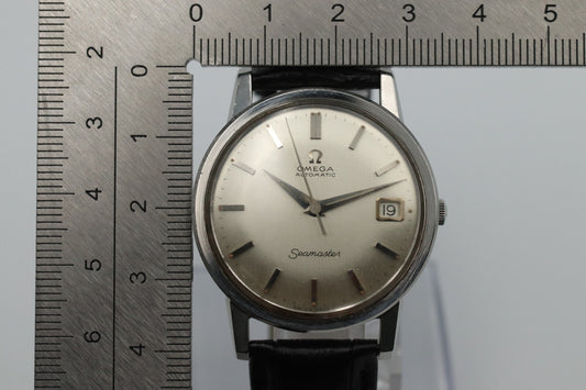 *MINT* Vintage OMEGA Seamaster Cal.562 Automatic Silver Dial 35mm Mens Watch