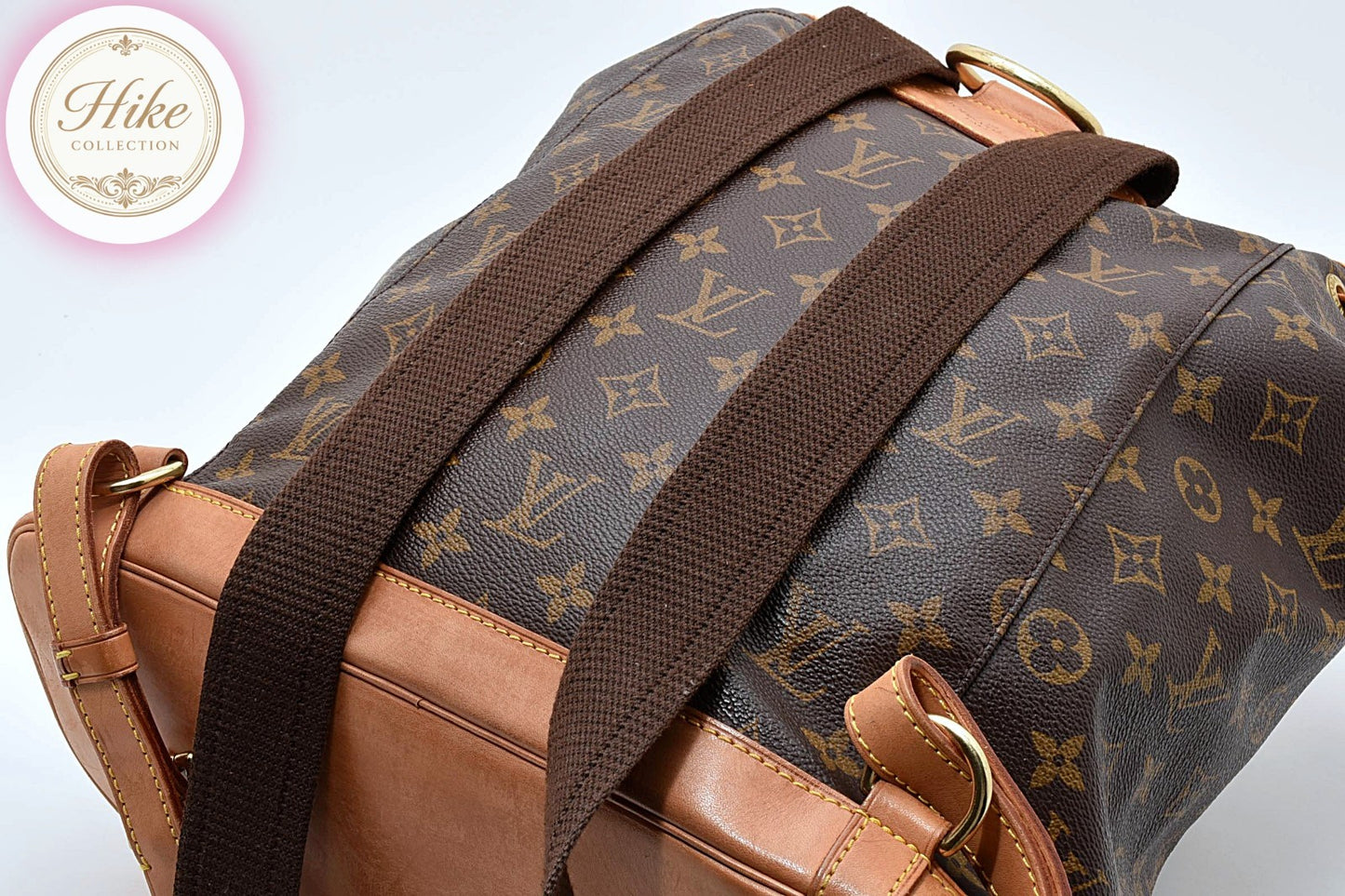 Louis Vuitton Montsouris GM Monogram Backpack Bag M51135 Auth Condition *AB*