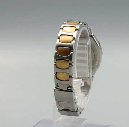 *N MINT* Vintage OMEGA Seamaster Professional 200M Quartz Gold Dial Women Watch