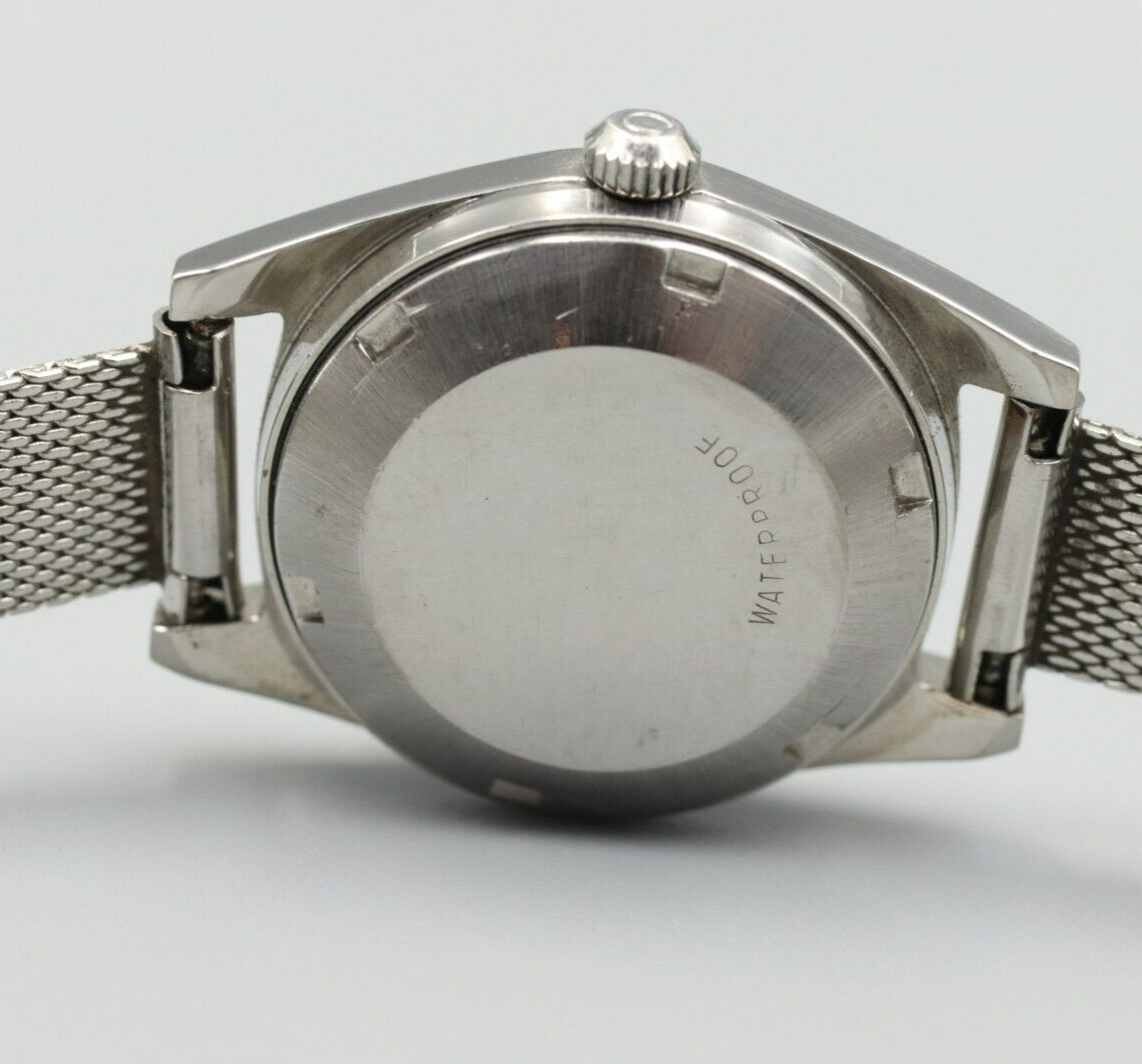 *NEAR MINT* Vintage OMEGA Geneve Cal.684 Automatic Silver Dial Women Watch