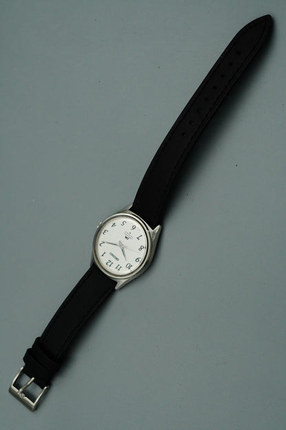 N MINT Vintage SEIKO LORD MATIC 5601-9000 Automatic Beige Round 36mm Mens Watch