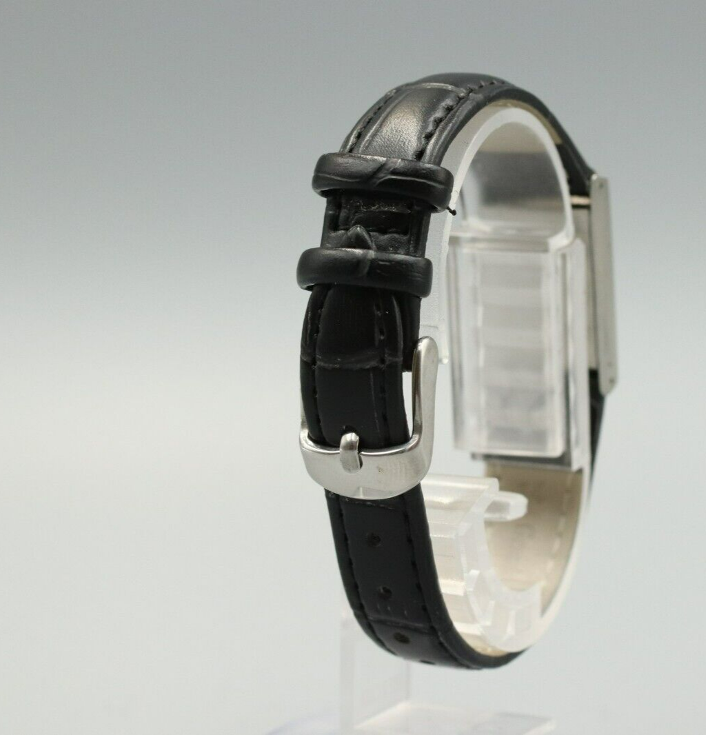 *N MINT* Vintage OMEGA De Ville Cal.485 Hand Winding Blue Dial Rectangle Watch