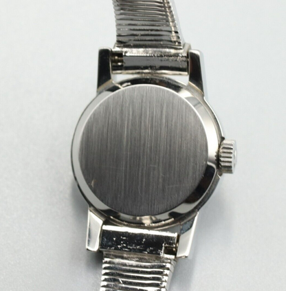 *MINT* Vintage OMEGA Geneve Cal.485 Hand Winding Silver Dial Women Watch
