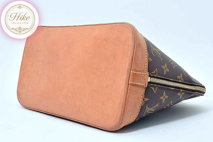 Louis Vuitton Alma PM Monogram Brown Handbag M51130 Ladies Authentic #B0004