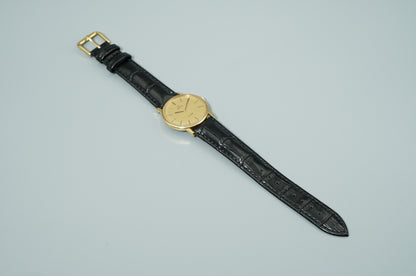 N MINT Vintage 1979 OMEGA De Ville Cal.625 Hand Wind Gold Round 32mm Mens Watch