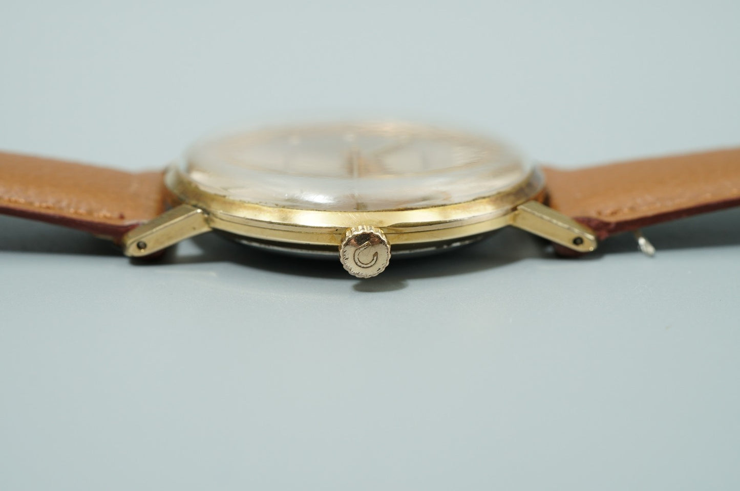 *Exc+5* Vintage SEIKO Sportsman 15019E Hand Winding Gold Dial 35mm Mens Watch