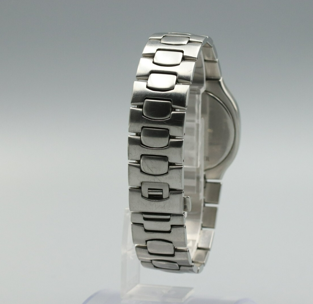 *N MINT* Vintage OMEGA Seamaster Ref.396.1022 Quartz White Dial 31mm Mens Watch