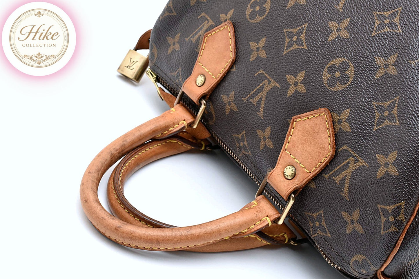 Louis Vuitton Speedy 25 Monogram Handbag M41528 Authentic Condition *AB* B0113
