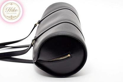 Louis Vuitton Epi Soufflot Black Handbag M52222 Authentic Condition *SA*
