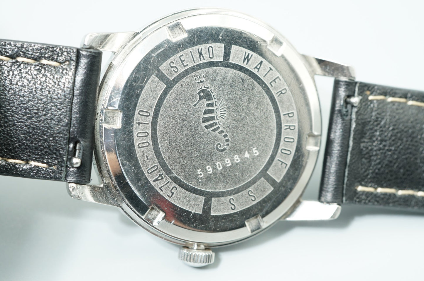 *MINT* Vintage 1965 SEIKO Lord Marvel 5740-0010 Hand Wind Silver 36mm Mens Watch