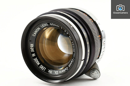 *Near MINT* Canon 50mm F/2.2 Lens for Leica L39 Screw Mount LTM From JAPAN