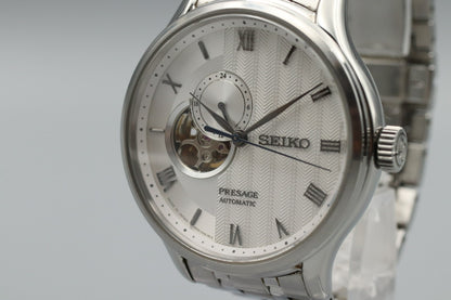 *MINT Box* SEIKO Presage 4R39-00W0 Automatic White Dial Mens Watch From JAPAN