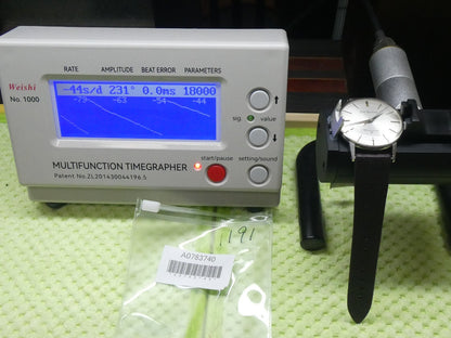 *Exc+5* Vintage1964 SEIKO Sportman J15005 Hand Winding Silver 35mm Mens Watch