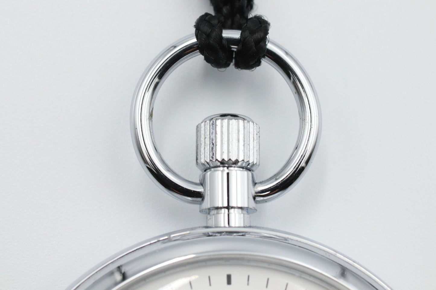 *Exc+5* Vintage SEIKO 7C11-0010 Quartz White Dial Round 50mm Mens Watch JAPAN