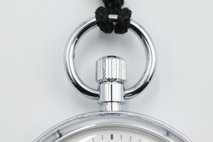 *Exc+5* Vintage SEIKO 7C11-0010 Quartz White Dial Round 50mm Mens Watch JAPAN