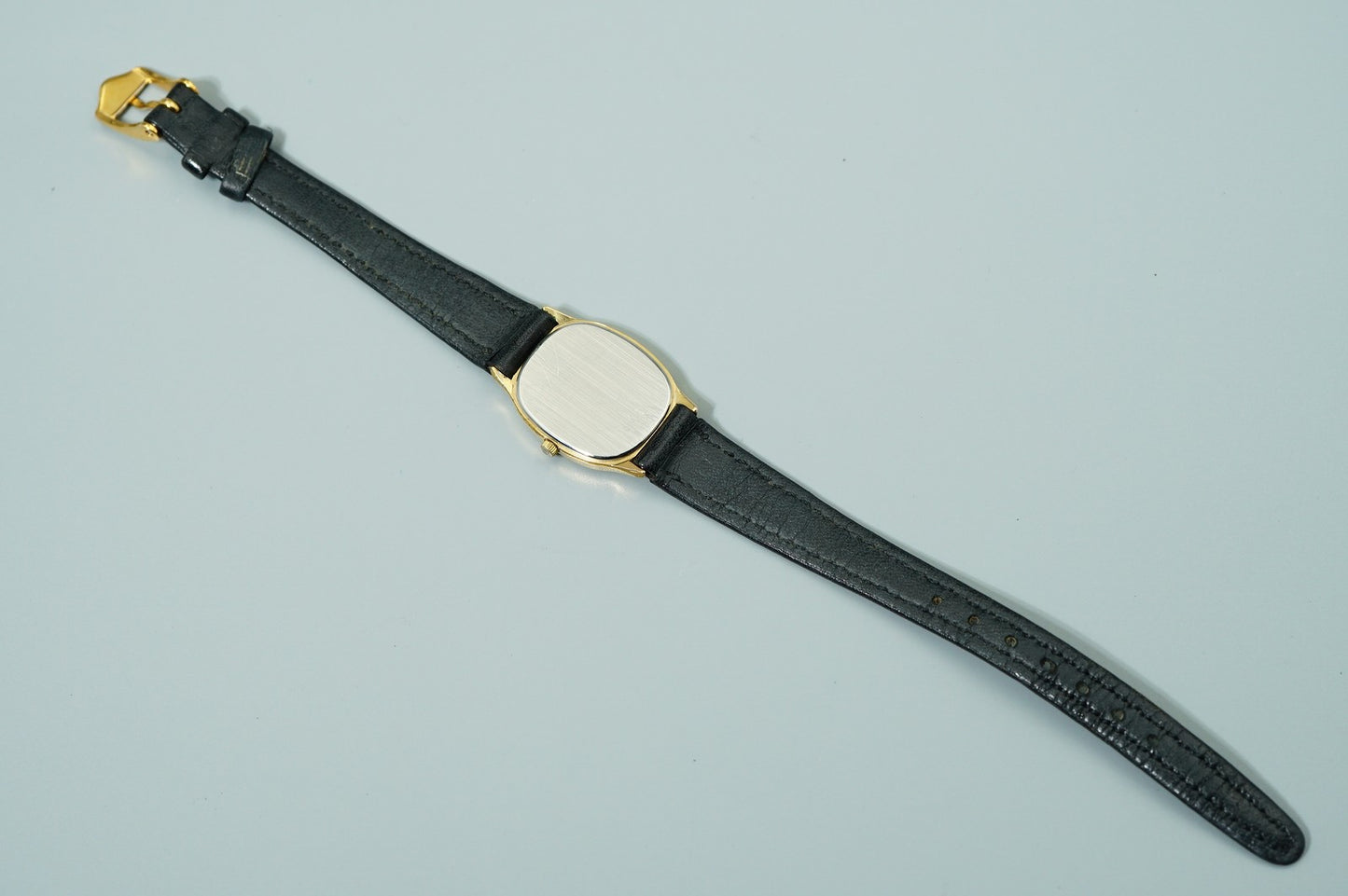 Exc+5 Vintage 1986 OMEGA De Ville Cal.1450 Ref.591.0281 Qz Gold 20mm Women Watch