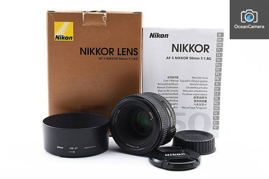 *MINT in Box* Nikon AF-S Nikkor 50mm F/1.8G SWM Aspherical AF FX Lens From JAPAN