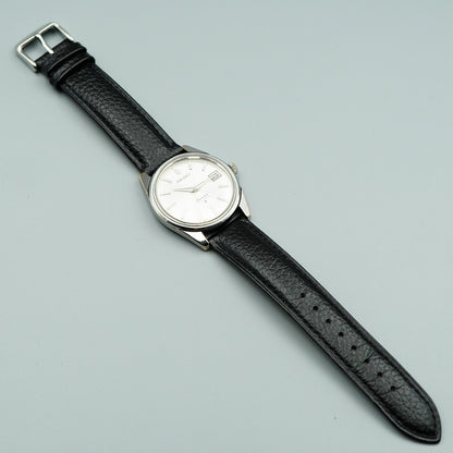 Polished Vintage 1978 SEIKO Sportsman 6602-9982 Hand Wind Silver 36mm Mens Watch