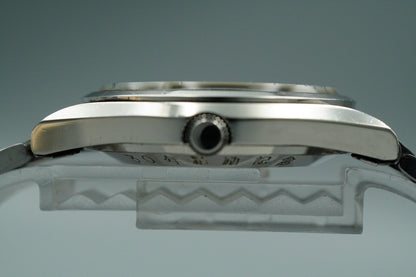 Exc+5 1970s SEIKO LORD MATIC 5606-7070 Automatic Silver Round 36mm Mens Watch