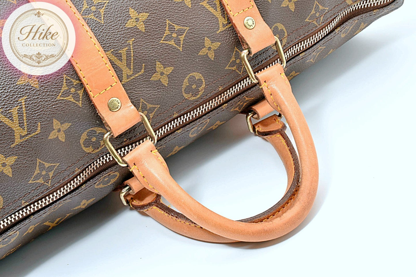 Louis Vuitton Keepall 45 Monogram Brown Handbag M41428 Authentic Condition *A*