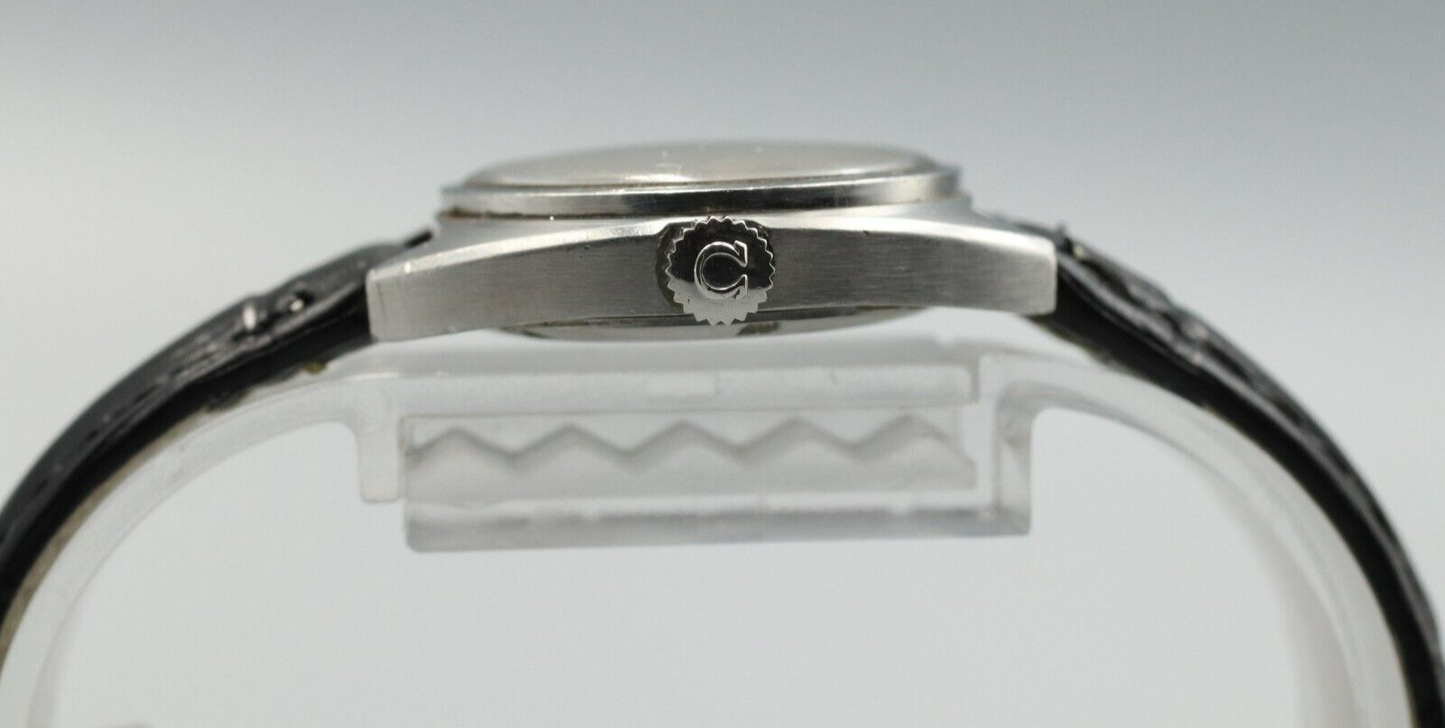 *Exc+5* Vintage OMEGA Geneve Cal.485 Hand Winding White Dial Round Women Watch