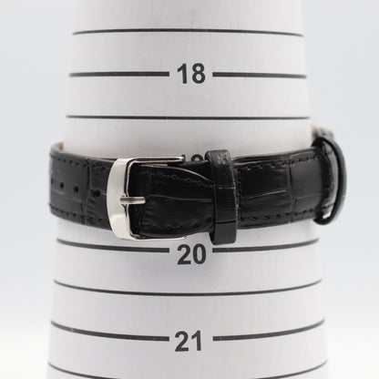 *Exc+4* Vintage 1990s SEIKO Chariot 5930-5600 Qz Navy Square 30mm Mens Watch