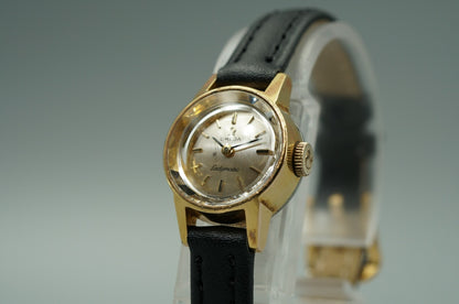 *N MINT* Vintage 1966 OMEGA Ladymatic Cal.661 Automatic Silver 17mm Women Watch