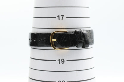 *Exc+5* Vintage SEIKO Dolce 6030-5480 Qz Gold Dial Hexagon 29mm Women Watch