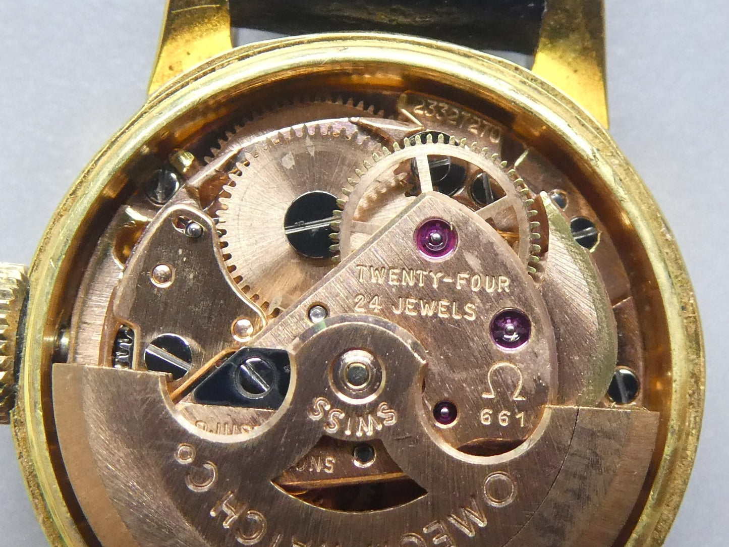 *N MINT* Vintage 1966 OMEGA Ladymatic Cal.661 Automatic Silver 17mm Women Watch