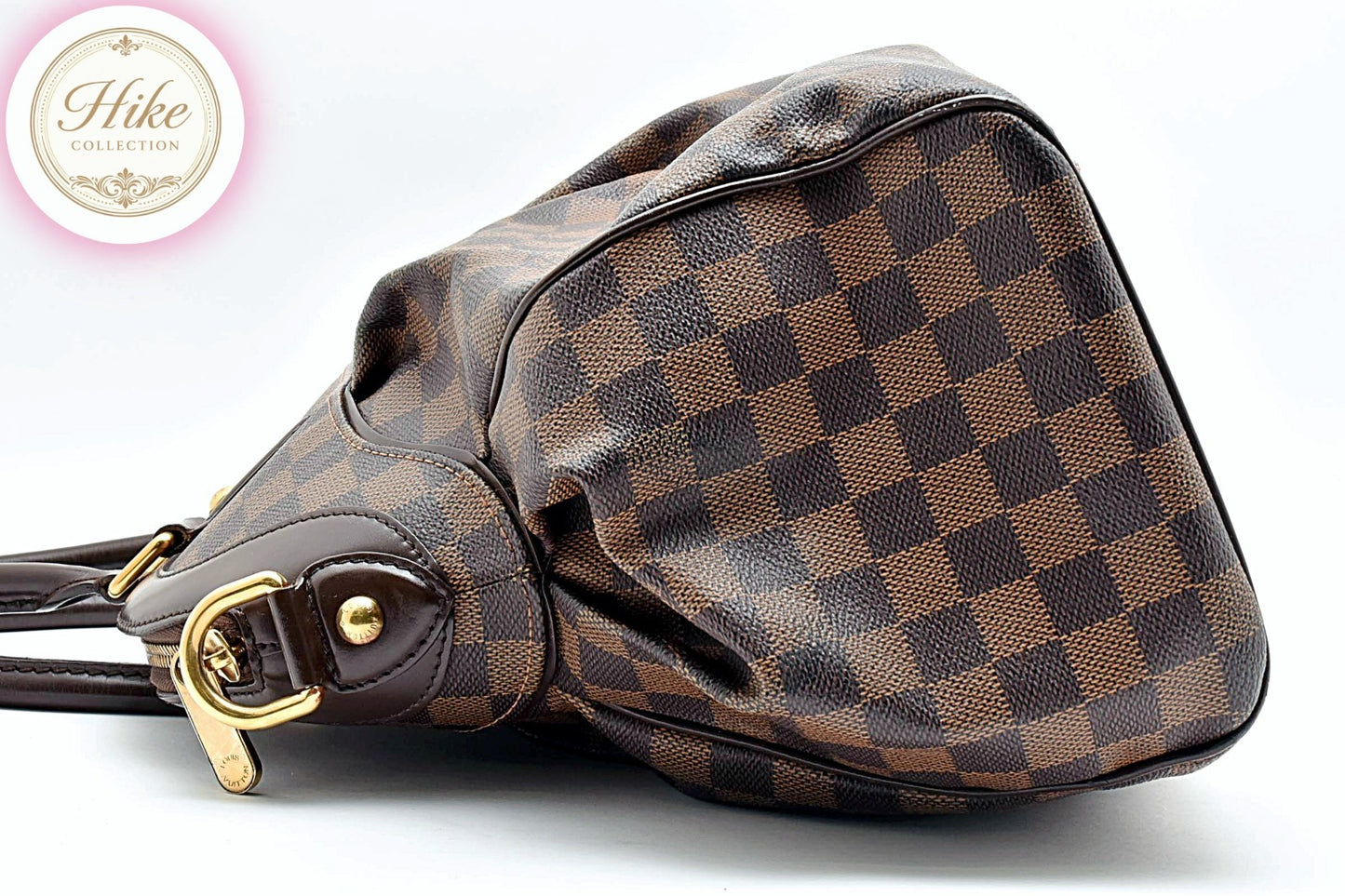 Louis Vuitton Trevi GM Damier Ebene Brown LV Handbag N51998 Ladies Authentic