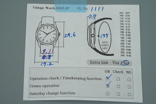 *Exc+4* Vintage 1964 SEIKO Solar Hand Winding Silver Dial Round 17mm Women Watch