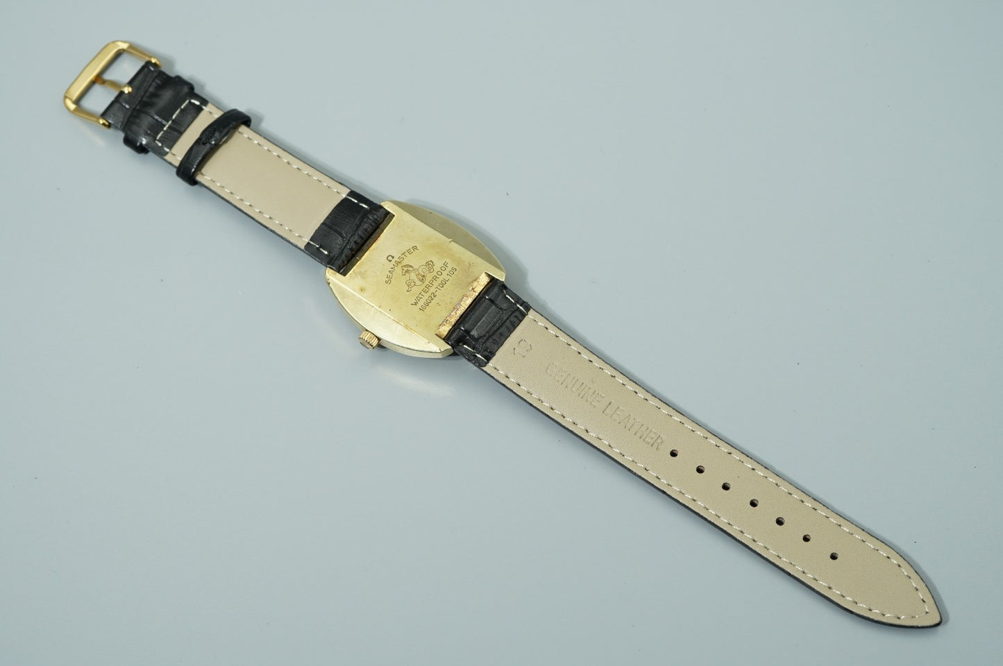 *Exc+5* Vintage 1970s OMEGA Seamaster 166022-TOOL 105 Auto Gold 33mm Mens Watch