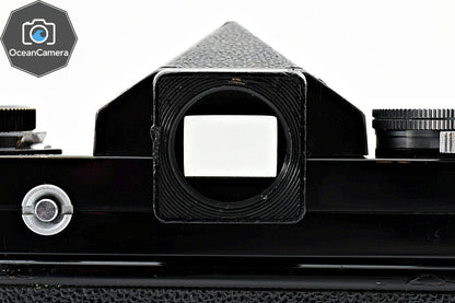 SN706xxxx *Exc+5* Nikon F Eye Level Black 35mm SLR Film Camera Body From JAPAN