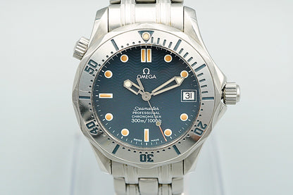 Exc+5 1990s OMEGA Seamaster Cal.1109 Ref.168.1502 Automatic Blue 36mm Mens Watch