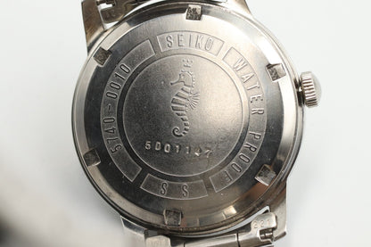 *N MINT* Vintage SEIKO Lord Marvel 5740-0010 Hand winding Silver Dial Mens Watch