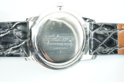 *Serviced* Vintage 1960 SEIKO SKYLINER J15006E Hand Wind Silver 36mm Mens Watch