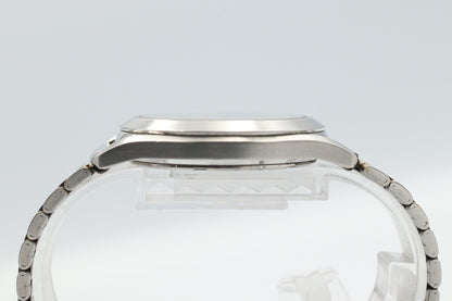 *NEAR MINT* Vintage SEIKO SAPRHIRE 9943-8000 Quartz White Dial Round Mens Watch