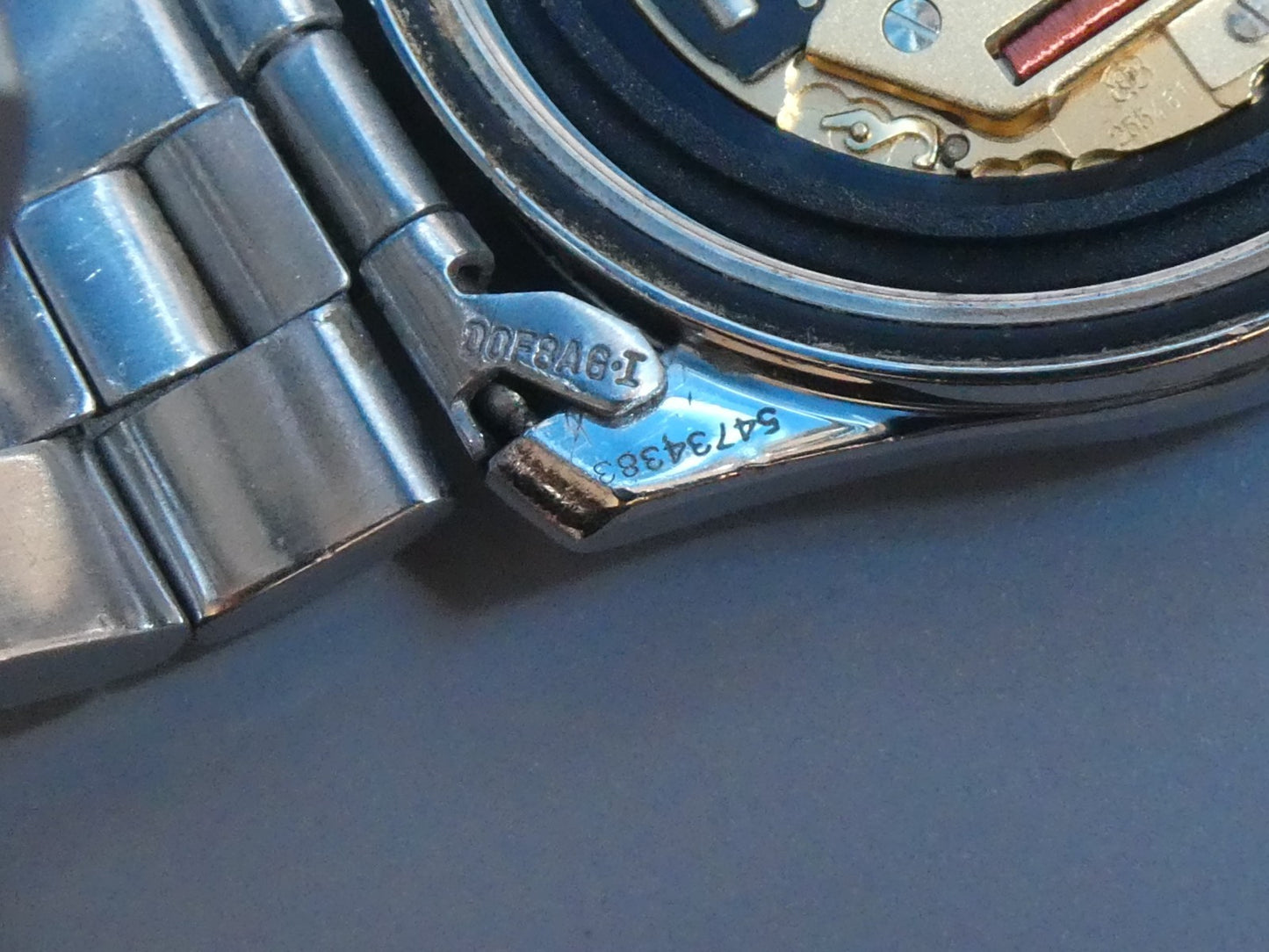 *NEAR MINT* Vintage 1995 OMEGA Seamaster Cal.1438 Qz Black Round 36mm Mens Watch