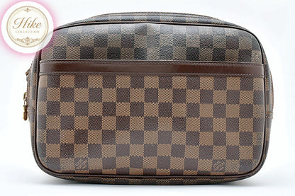 Louis Vuitton Reporter PM Damier Ebene Shoulder Bag N45253 Auth Condition *AB*