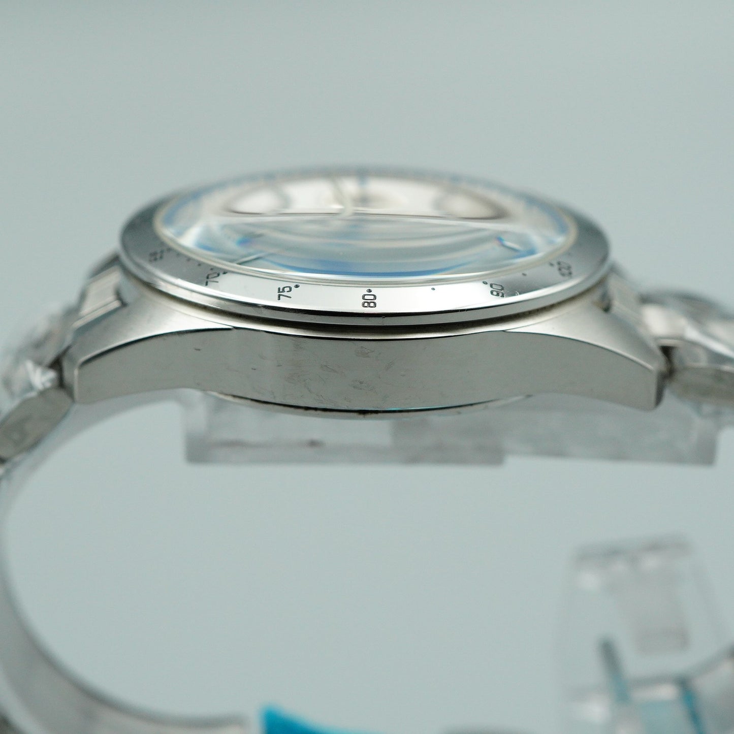 SEIKO N700S Nozomi 1St Anniversary 8T63-00X0 Quartz Silver 43mm Mens Watch