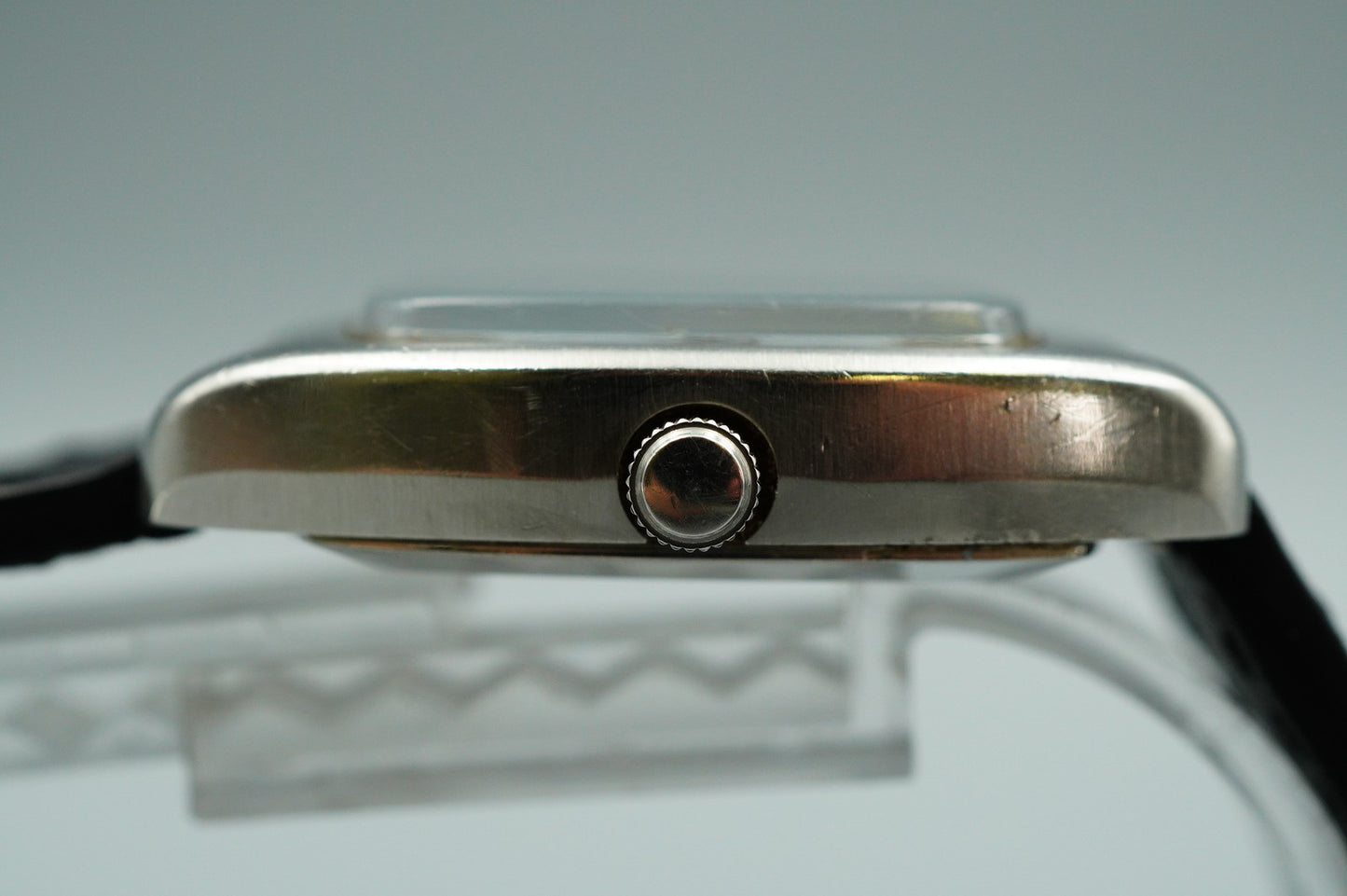 Exc+5 Vintage SEIKO LORD MATIC 5606-5040 Automatic Silver Square 33mm Mens Watch