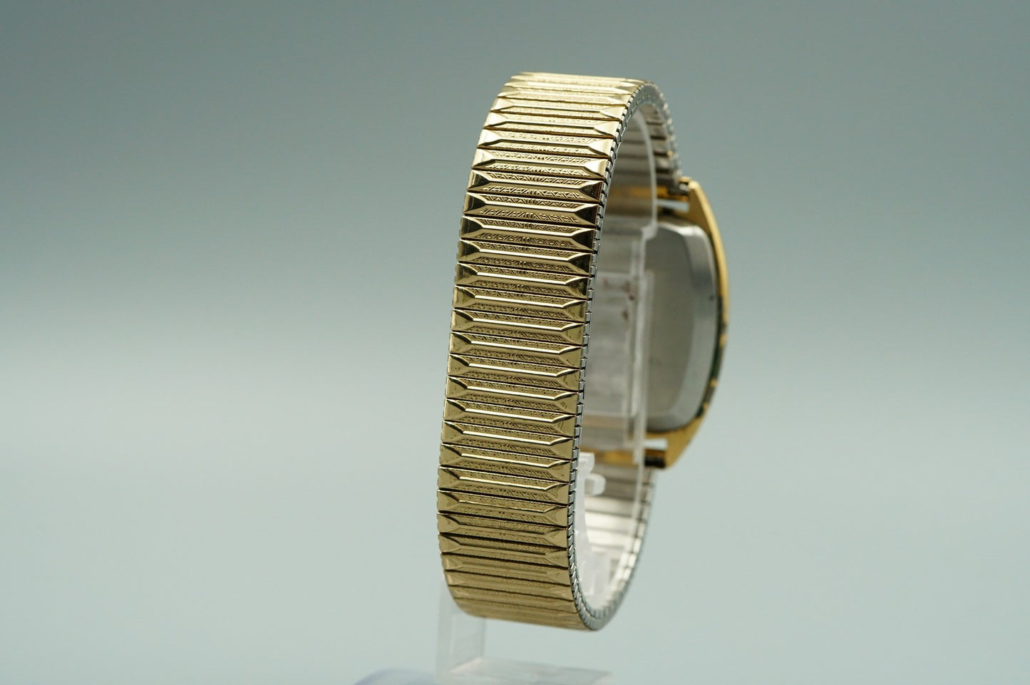 *Exc+5* Vintage 1977 SEIKO Grand Qz48 43-5100 Qz Gold Square 34mm Mens Watch