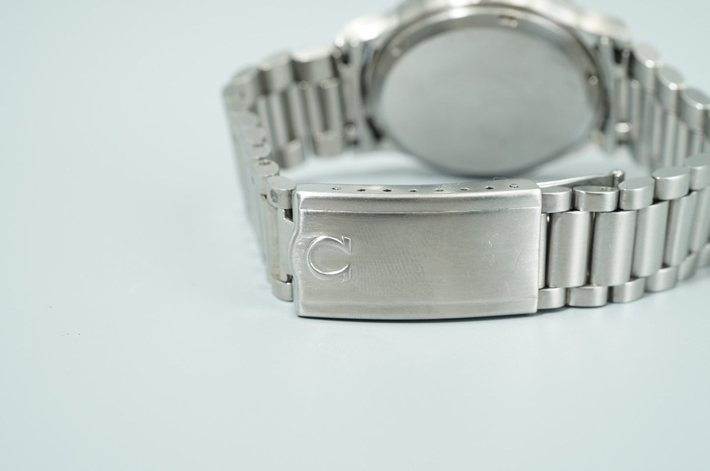 *NEAR MINT* Vintage OMEGA Constellation Cal.1250 Qz White Round 35mm Mens Watch