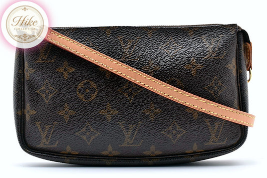 Louis Vuitton Pochette Accessoires Monogram Pouch M51980 Auth Condition A B0123