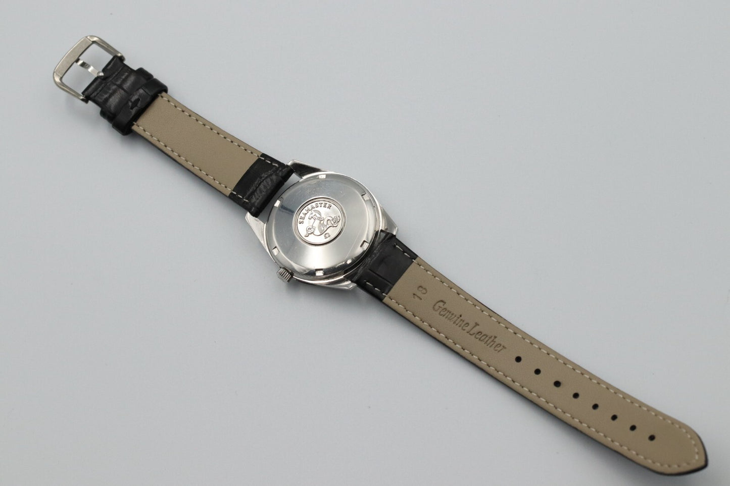*Exc+5* Vintage OMEGA Seamaster 200m Cal.565 Hand Winding Silver Dial Mens Watch