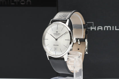 *MINT* HAMILTON intra-matic H38455751 Automatic Silver Dial Round Mens Watch