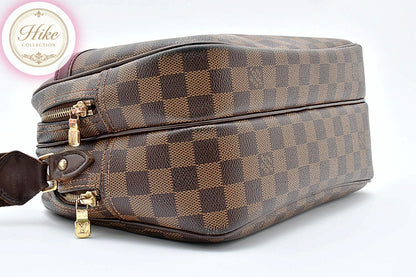 Louis Vuitton Reporter PM Damier Ebene Shoulder Bag N45253 Auth Condition *AB*