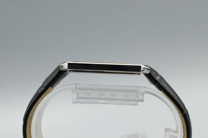 *NEAR MINT* Vintage SEIKO Dolce 9521-5050 Quartz White Dial Tank Mens Watch JP