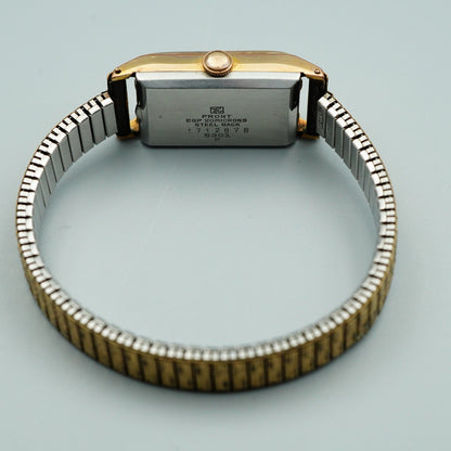 Exc+5 Vintage 1971 SEIKO DIASHOCK 5601 Hand Wind Gold 17 mm Women Watch