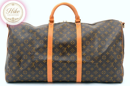 Louis Vuitton Keepall Bandouliere 60 Monogram Boston Bag M41412 Auth Condition A